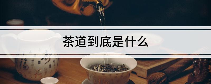 jbo竞博APP茶道到底是什么(图1)